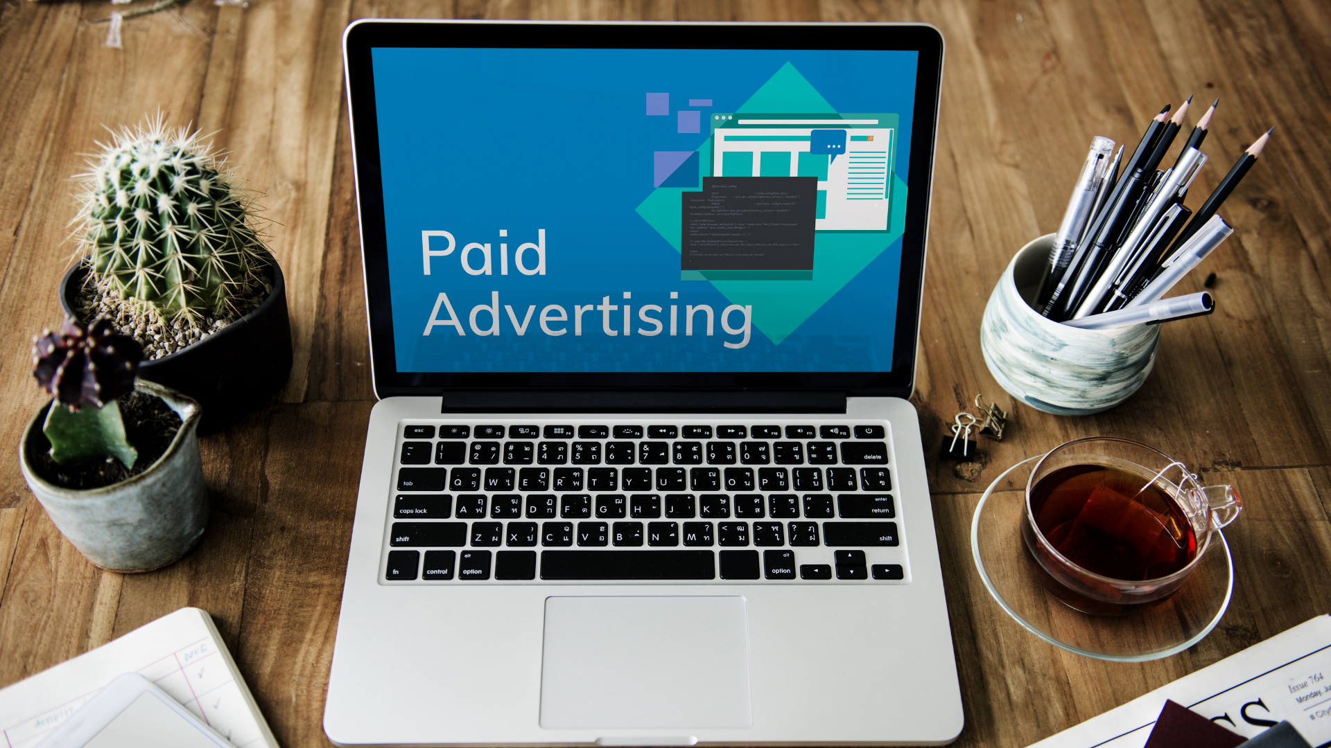 What is a paid advertising strategy?