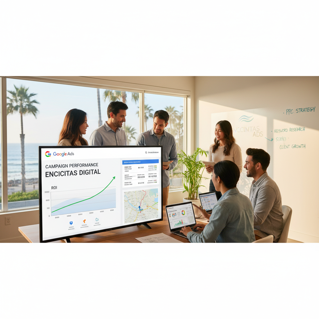 Google Ads Agency Encinitas: PPC boosts digital marketing performance.