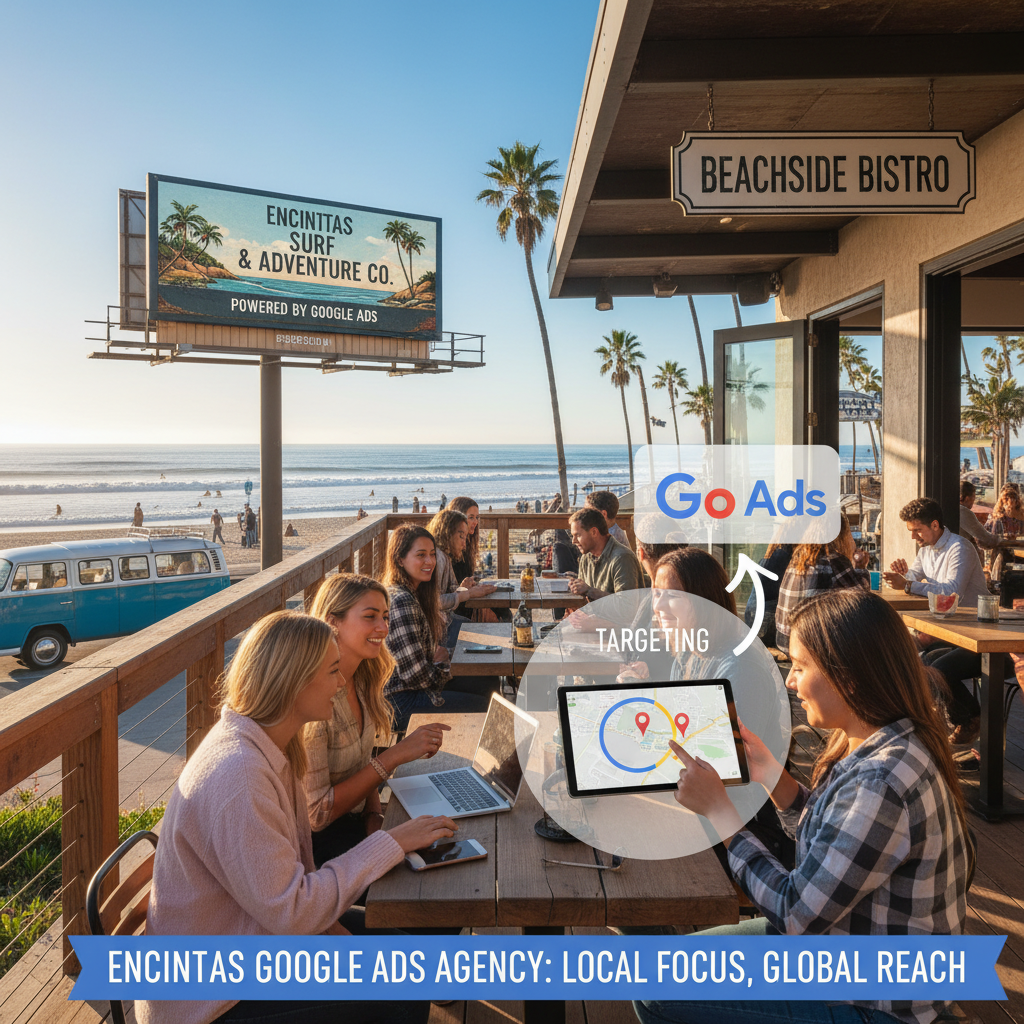 Local Encinitas marketing: Geo-targeted ads drive community business growth. PPC Agency.
